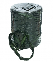 Изображение товара Рафия флористическая для упаковки подарков темно-зеленая